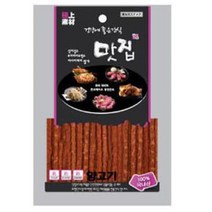 맛집 소형견 애견 칭찬간식 양고기 져키 100g 애완견 특별식 말티즈 트릿, 1개