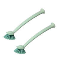 이케아 린니그 세척솔 브러시 29cm 주방 설거지 거치가능 그릇 냄비 청소, 민트 2개