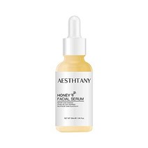 비타민앰플 모공 비타민C 씨 바르는앰플 세럼 AESTHTANY 허니 리페어링 페이셜 30ml 1.06 fl.oz 꿀로열젤리 비타민 데일리 모이스춰라이징 페이스 모든 타입용, 단일수량