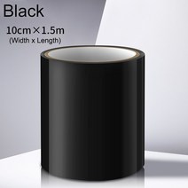 배관자제 스토퍼 방수 중지 인감 실리콘 고무 자기 마스킹 물 파이프 접착 1 롤, CHINA, 10CM, Black + 1.5M