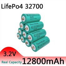 100% 정품 3.2V Lifepo4 32700 배터리 12.8Ah 충전식 배터리 전문 다리미 인산염 전원 배터리 나사 포, 07 12pcs, 07 12pcs