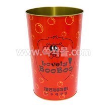 불연재 철 휴지통 (대 10L)