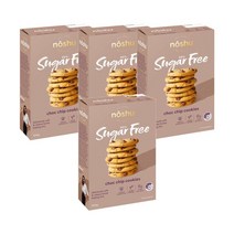 노슈 무설탕 초코 칩 베이크 믹스 300g Noshu Sugar Free Choc Chip Bake Mix, 4팩