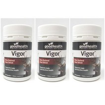 Good Health Vigor 굿헬스 비거 뉴질랜드 녹용 50캡슐 3팩