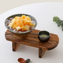 일본산 cococoning 일식 소바 빙수 디저트 그릇, 연유볼, 블랙항아리