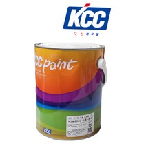 KCC 주차선 차선 노면 표지용 바닥 페인트 4L (도료 표지용페인트), 흑색, 1개