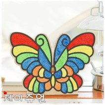 연필꽂이만들기 나비 다용도꽂이 나무정리함 캠핑놀이 연필꽂이꾸미기 나무연필꽂이, 연필꽂이만들기-나비