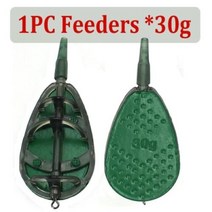 낚시용품 물고기 도구 장비30g40g50g 잉어 낚시 줄 방식 피더 액세서리 세트 잉어, 1PC 30g 피더