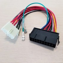 atx 파워서플라이 컴퓨터파워 20 핀 atx-2 포트 6 AT PSU 컨버터 전원 케이블 코드 20cm 286 386 486 586 구형 컴퓨터, [01] about 20cm, 한개옵션0
