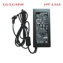 AC DC 어댑터 19V 2.53A AC DC 어댑터 충전기 LG LCD 전원 공급 장치 LCAP35 45 DA-48F19 32MB25VQ, 05 No ac cable