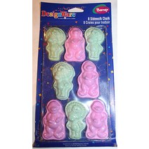 [캐로플] Designware 바니 보도 초크 8개 팩 Barney Sidewalk Chalk 제작