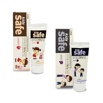 키즈세이프 치약 포도향 딸기향 어린이 치약 키즈치약 6세 5세 3단계 1단계 2단계 불소치약 8세 어린이 아동 유아 성인 어른 남성 여성 치약 치석 변색 하얀이 충치, 딸기향 7개