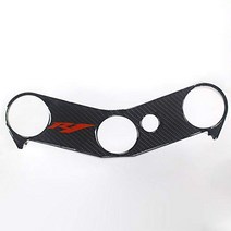 오토바이 바이크 연료 탱크 Whalez 3d 탄소 섬유 데칼 패드 3 포크 트리 탑 고정 전면 자동차 스티커 야마하 yzf r1 2002-2006 일본 직배송