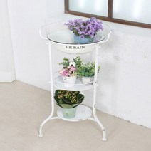 빈티지 데코 스탠딩 대야 빈티지 데코 스탠딩 대야 세숫 욕실 잡화 용품 생활 zzzzz78*042694131Pi, 1, 본상품선택