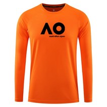 호주오픈 긴팔 티셔츠 그랜드슬램 테니스 훈련 연습 운동 트레이닝 복 기념 대회 굿즈 티 동호회 매니아 선물