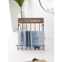 와이어 북스탠드 잡지수납 이젤 신문진열대 매거진랙