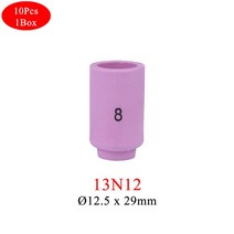 티그 용접기 상자 당 10 개 29mm 13N08 알루미나 노즐 TIG WP9 20 25 용접 토치 액세서리, 05 13N12_01 10pcs, 10개