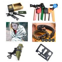 캠핑 부싯돌 파이어스타터 / 휘슬, 본상품선택