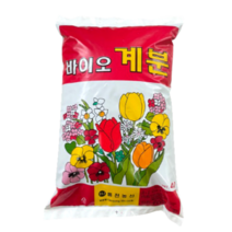 계분 바이오계분 4L 냄새없는 계분 식물비료 거름 가정용, 1개