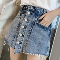 가바바 여성 청스커트 예쁜데 편하면 금상첨화지 데일리 여름 미니 데님 스커트 G38138