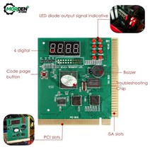 ISA PCI 버스 마이안 보드용 LED 표시기 포함 2/4 자리 LCD 디스플레이 PC 분석기 진단 포스트 카드 마더보드 테스터, [02] 4-Digit
