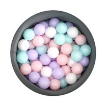 베베아인 촉감 볼풀공 80p, 1, 마카롱(랜덤발송)