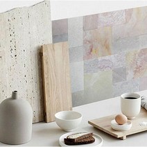 리얼 스톤 타일 스티커 나우시카(15x39)타일 석재타일 돌타일 벽타일 디자인타일 스티커타일 포인트타일 인테리어타일 집꾸미기 홈아트 바닥타일 현관바닥타일, 본상품