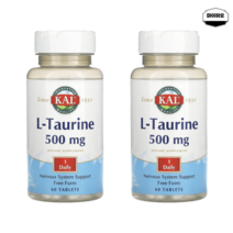 KAL 타우린 보충제 1+1 500mg 60정, 500mg 60정 1+1(2개입)