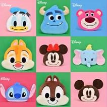 디즈니 캐릭터 얼굴 애착 쿠션 12인치, 미니