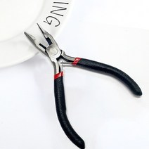 도매팜 1+1 작은 재료들을 쉽게 잡아 작업 할 수 있는 공예용 플라이어 니퍼 평집게 DIY 악세사리, 1개+1개