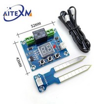 디지털제어모듈 xh-m214 12v 토양 습도 센서 컨트롤러 관개 시스템 자동 급수 모듈 디지털 디스플레이 습도 컨트롤러