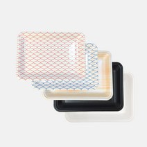 일회용 포장용기 66호 색상별 박스 400개 떡포장 농산물 회 정육트레이 PSP용기, 적그물