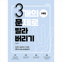 2023 곽지영 영어 3개의 문제로 발라버리기 3째달, 아람출판사
