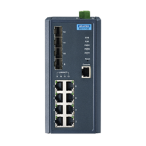 어드밴텍 EKI-7712E-4F-AE 8FE+4G SFP Managed Ethernet Switch