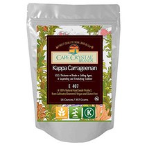 Kappa Carrageenan Powder | Food Grade Natural Thickener Substitute for Gelatin - Kosher ( 14 Oz), 1