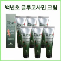 바르는 백년초 글루코사민크림 6개 멘톨 함유 바르는글루코사민크림 마사지 운동 스포츠, 1개
