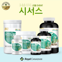 로얄캐네디언 시서스 가루 알약 캡슐 캐나다, 3. 시서스 500캡슐