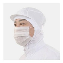 HACCP 해썹 위생 기본 모자 식품 공장 위생모 헤어캡 조리모 주름형 라운드캡 가공 조리사, 하늘색