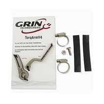 Grin Technologies 833515 범용 후면 전기 자전거 토크 암 두꺼운 0.6cm 스테인리스 스틸 차축 스핀아웃으로부터 바이크를 합니다