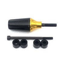 야마하 XMAX300 머플러 슬라이더 엑스맥스 가드 커스텀 튜닝 바이커스, Gold - 골드