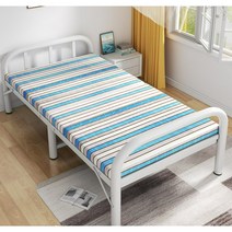 고시원침대 기숙사 현대식 단단한 원룸싱글침대, 23.유럽풍디자인-스틸프레임-190X90