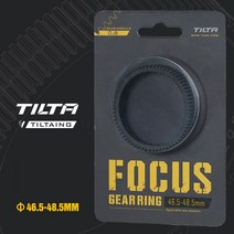 Tiltaing-360 원활한 초점 기어 링 SLR DSLR 카메라 액세서리 회전 조용한 팔로우 포커스 링, 46.5-48.5_1