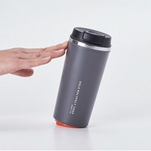 시둥마켓 +[시둥마켓]+_ 텀블러 물병만들기 보냉병 실리콘슬리브텀블러 투고텀블러 보온보냉컵, 오슬로 쓰러지지않는 텀블러 쓰러지지않는텀블러 스텐텀블러, 350ml 그레이