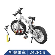 레고호환블럭 자전거 바이사이클 카트 삼륜차 장난감 모형, F