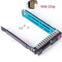 [중고] 2.5인치 서버 트레이 SAS SATA HDD 캐디 브래킷 HP G8 gen 8 및 9 G9 DL380 DL360 DL160