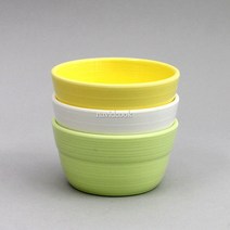 15006-주름죽공기(아이보리) KW-004 10개묶음 멜라민, 아이보리