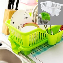 플라스틱 물빠짐 식기건조대 화이트 걸이식식기건조대 아기식기건조대 작은식기건조대 미니컵건조대 식기건조