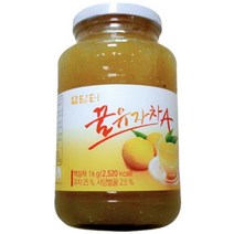 담터 꿀유자차A 1kg 2병 유자차