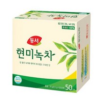 동서 현미녹차 50Tx2, 없음, 2개, 50t
