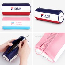 원통 펜 파우치 필통 귀여운 예쁜 볼펜케이스 케이스, 본문참조, 워 니